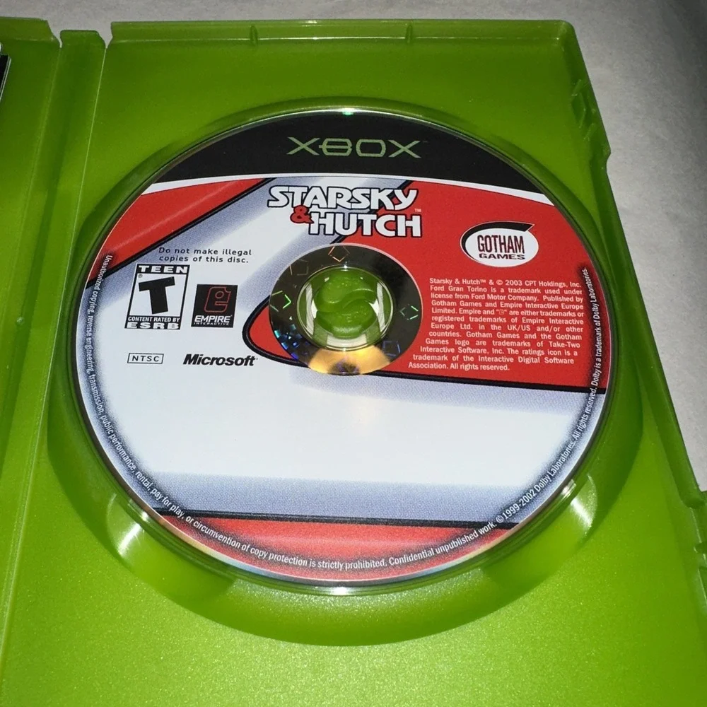 Starsky & Hutch (Microsoft Xbox, 2003) Complete CIB